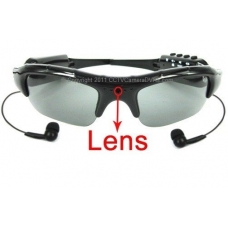 1.3 Mega Pixel Sun Glasses Hidden Spy Camera with Hifi Ear Phone and Bluetooth Connection 2GB